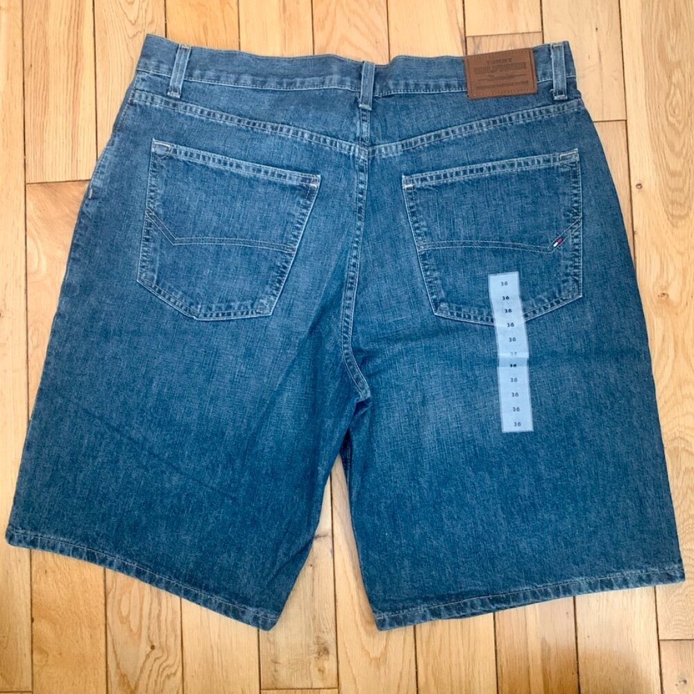 NWT Vintage 90’s Tommy Hilfiger Denim Jeans Shorts Baggy Skater Jorts
